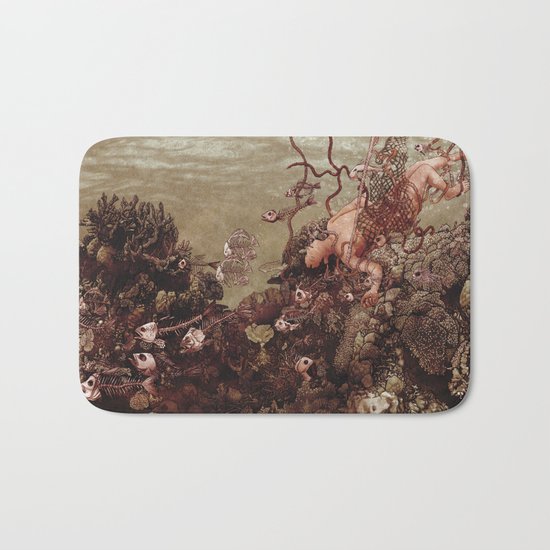 Because of Me, I Lay to Rest with You Bath Mat