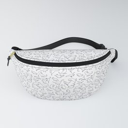 Dinosaurs Outline Pattern Fanny Pack