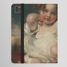 The Calmady Children (Emily, 1818–?1906, and Laura Anne, 1820–1894) iPad Folio Case