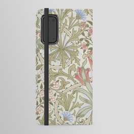 William Morris Pastel Floral Android Wallet Case