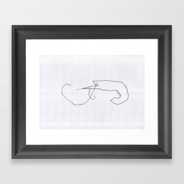 Shrimp Framed Art Print