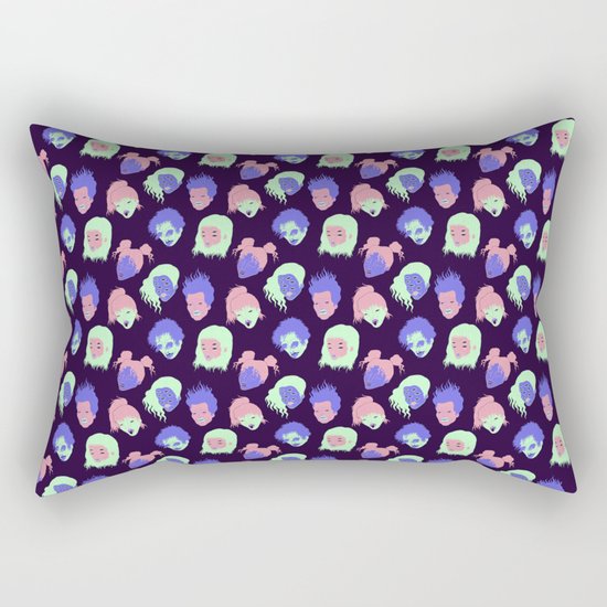 Radioactive Rectangular Pillow