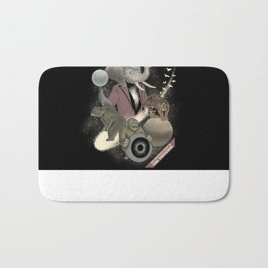 The awesome space circus Bath Mat