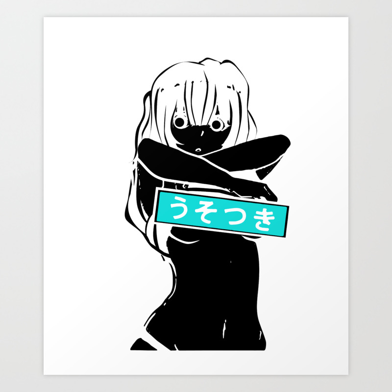 Kawaii Anime Manga Babe Sexy Cosplay Gifts Art Print By