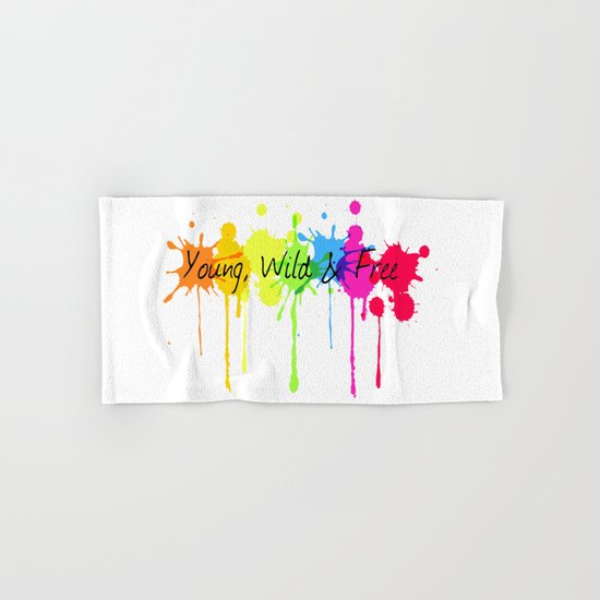 Young, Wild and Free Hand & Bath Towel