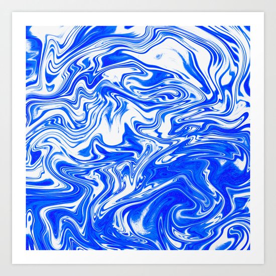 Marbled XX Art Print