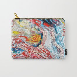 Red abstract painting Carry-All Pouch