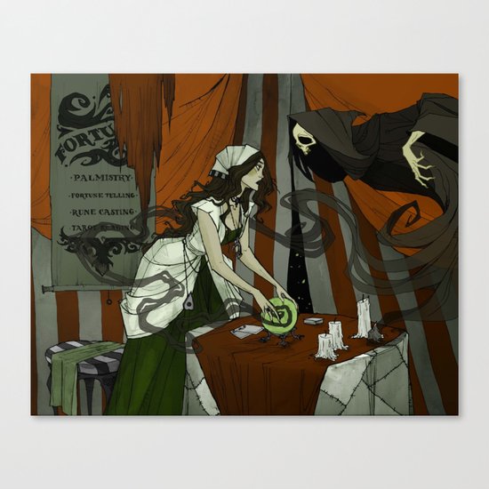 The Fortune Teller Canvas Print