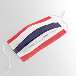 flag of thailand 2 -thailand,Siam,thai,siamese,bangkok. Face Mask