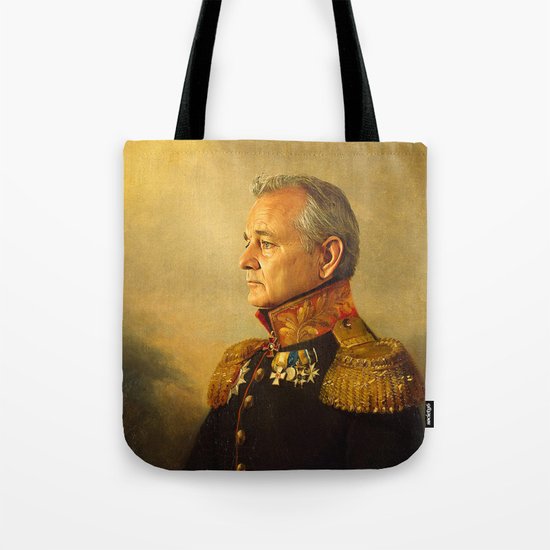Bill Murray - replaceface Tote Bag