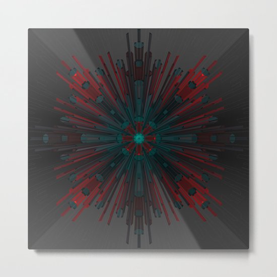 Nucleotid Metal Print