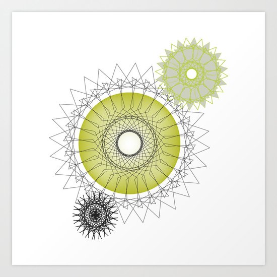 Modern Spiro Art #5 Art Print