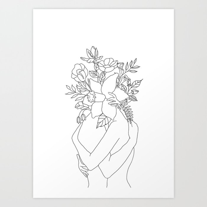 Blossom Hug Kunstdrucke Blossom Hug Kunstdrucke