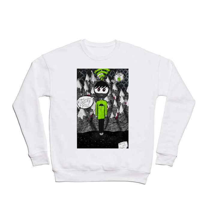 Psychic syndromes : "Thought insertion syndrome" by Anxiety and Gretel Crewneck Sweatshirt