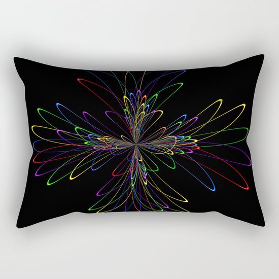 Abstract Perfektion 88 Rectangular Pillow