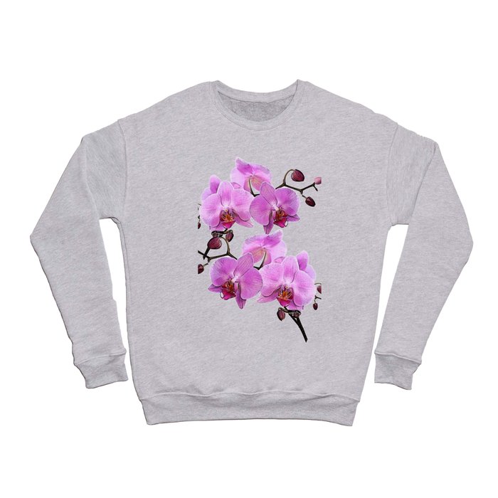 orchid flower minimalist minimal Crewneck Sweatshirt