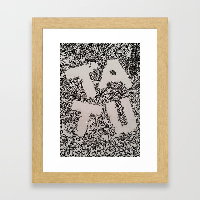 Tatu Framed Art Print