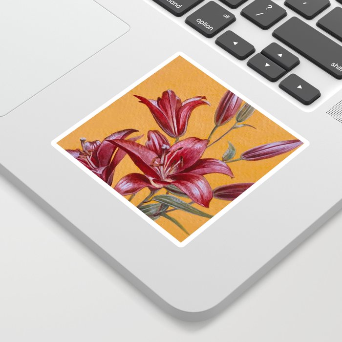 Lilies Sticker