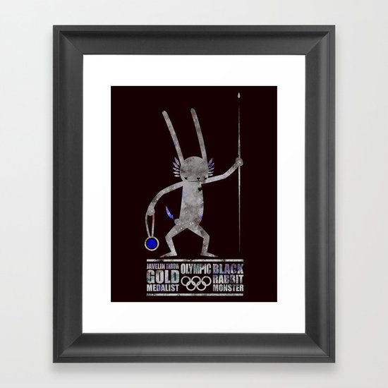 출전 CHAMPION - Olympic Dedicationg Framed Art Print