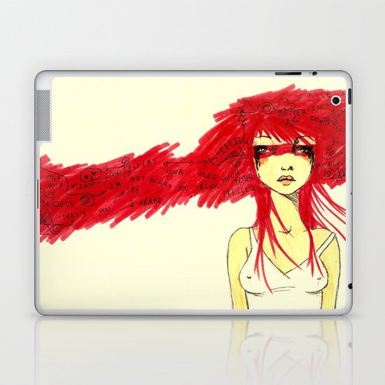 Red Target Laptop & iPad Skin