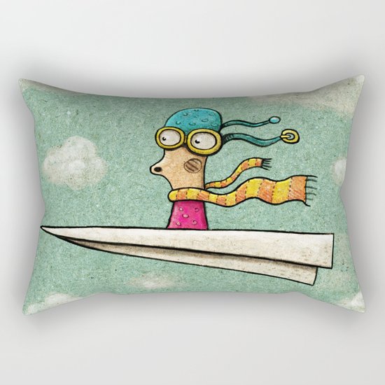 Paperplane2 Rectangular Pillow