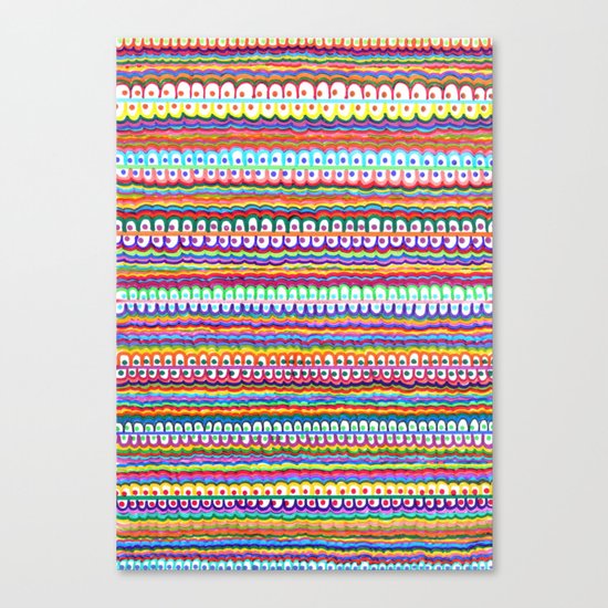 fusion color invasion Canvas Print