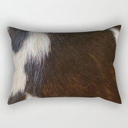 Cowhide Farmhouse Decor  Rectangular Pillow
