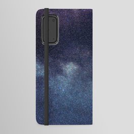 Milky Way galaxy, Night Sky Android Wallet Case