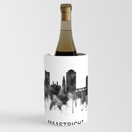 Maastricht Netherlands Skyline BW Wine Chiller