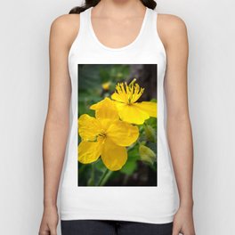 Two yellow wild flowers Unisex Tank Top