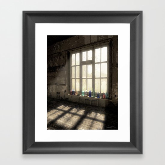 Sun Patch Framed Art Print