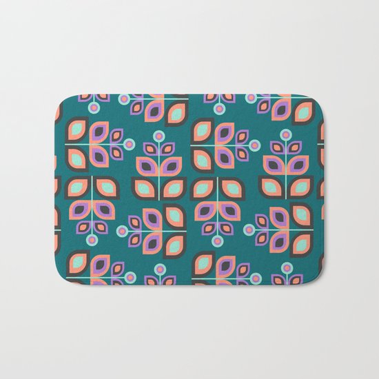 May Flowers Bath Mat