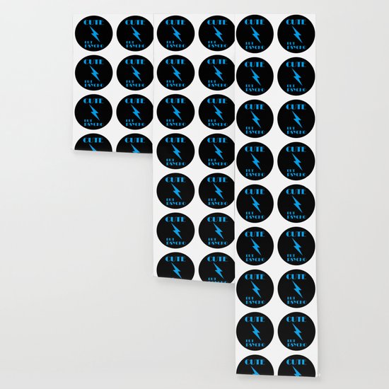 Cute But Psycho Girls Sticker T Shirt Black And Blue Version