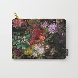 Midnight flowers painting Carry-All Pouch