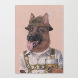 German Shepherd Canvas Print