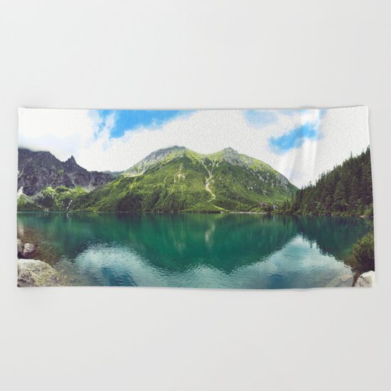 Eye of the Sea Beach Towel