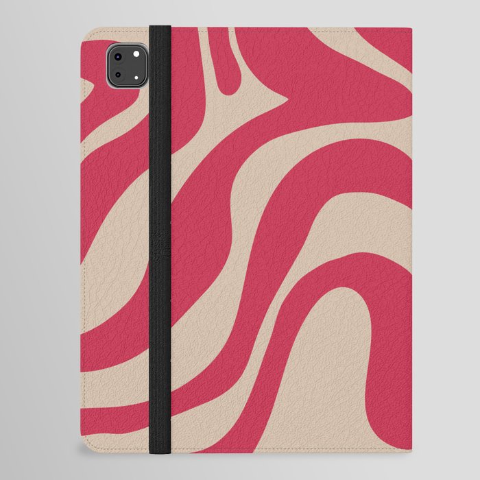 30 Abstract Swirl Shapes 220711 Valourine Digital Design iPad Folio Case