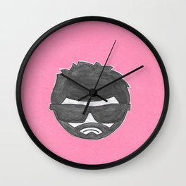 moody git Wall Clock