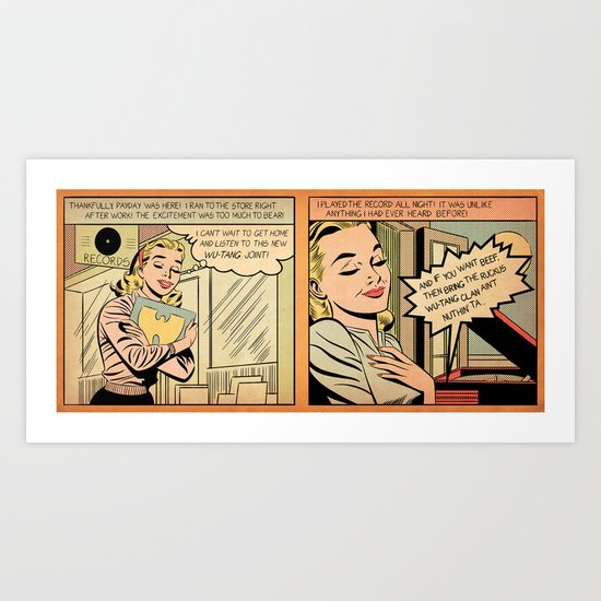That New Wu-Tang Joint! Art Print