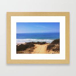 newport beach Framed Art Print