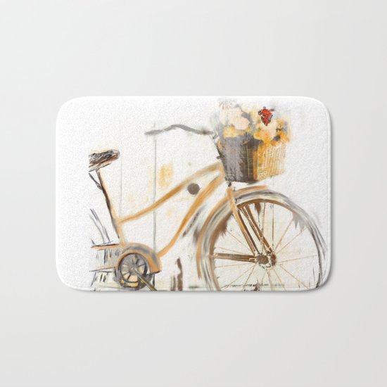 Bicycle Bath Mat