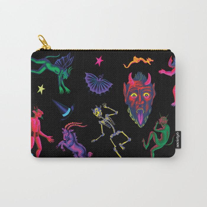 Neon Demons Carry-All Pouch