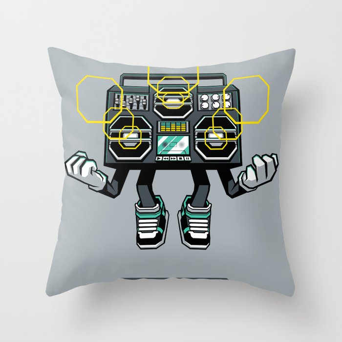 Rise And Amplify Throw Pillow