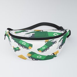 Garbage Truck Toys Truck Pattern Fanny Pack