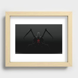 extraterrestrial creature - redback spider Recessed Framed Print