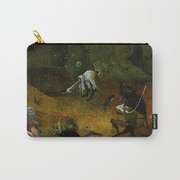 Hieronymus Bosch "Hermit Saints Triptych" - Saint Giles - detail Carry-All Pouch