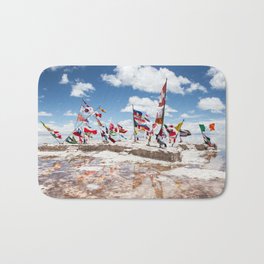Salar de Uyuni International Flags Bath Mat