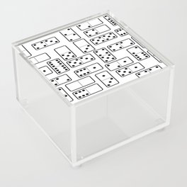Dominoes: just plain dominoes for decor, accent piece, or gift idea, Use for home, office, or work space. Birthday Acrylic Box