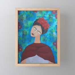 Frida 2 Framed Mini Art Print