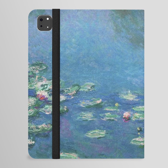 Water Lilies 1840 to 1926 by Claude Monet. iPad Folio Case